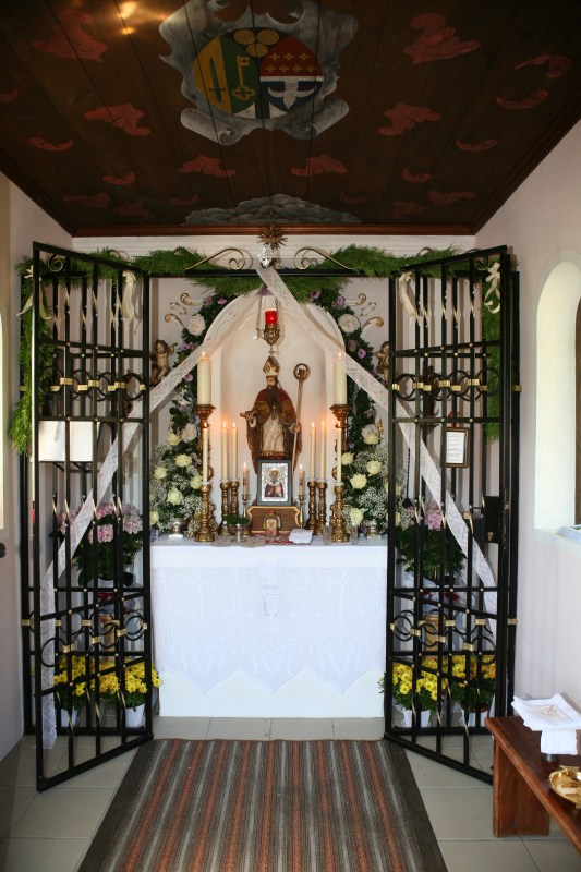Die geschmückte Kapelle