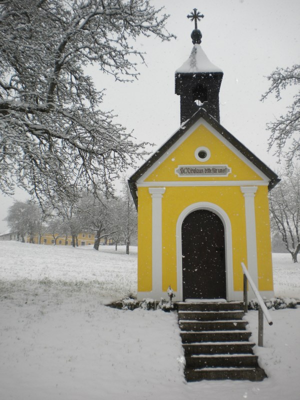 Wintereinbruch am Ostersonntag, 8. April 2012