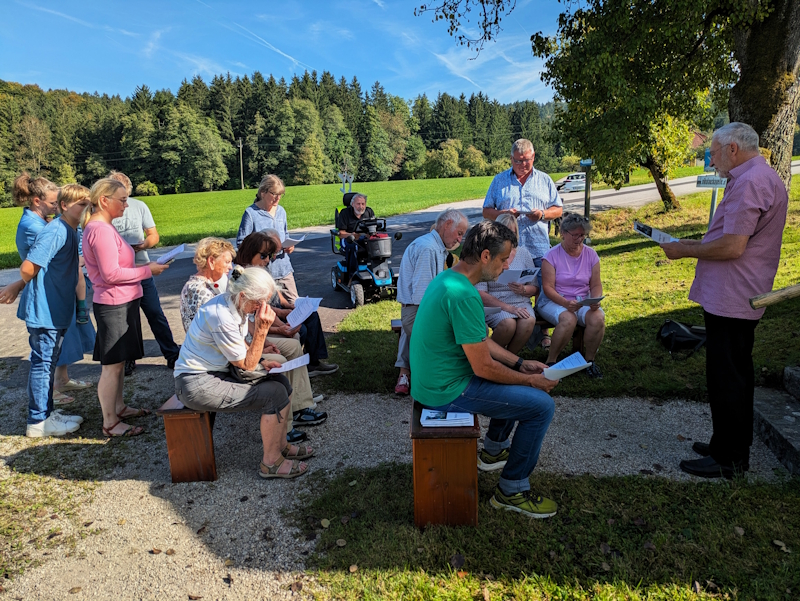 Im Schatten war es besser.