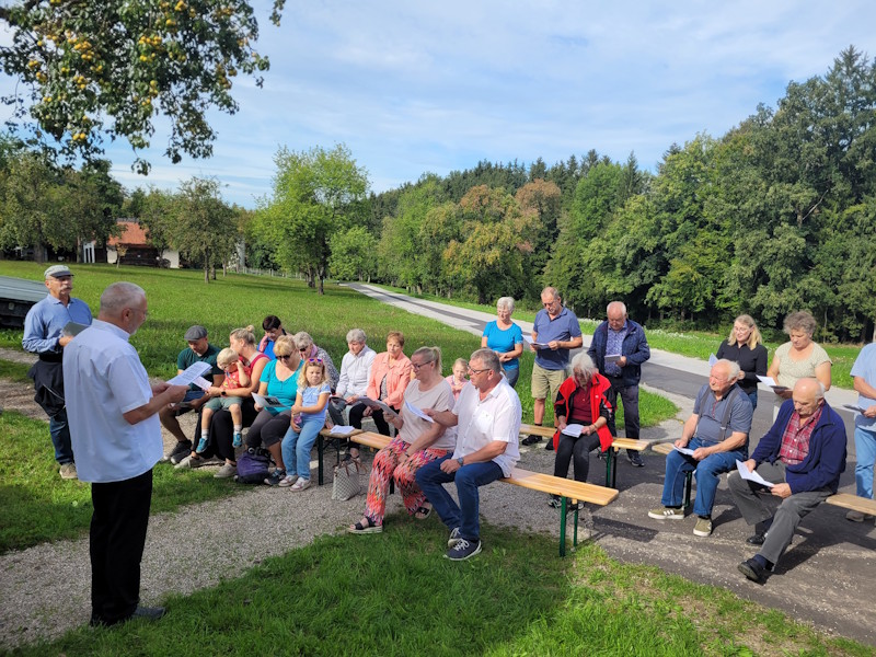 Besinnliches Beten und Singen