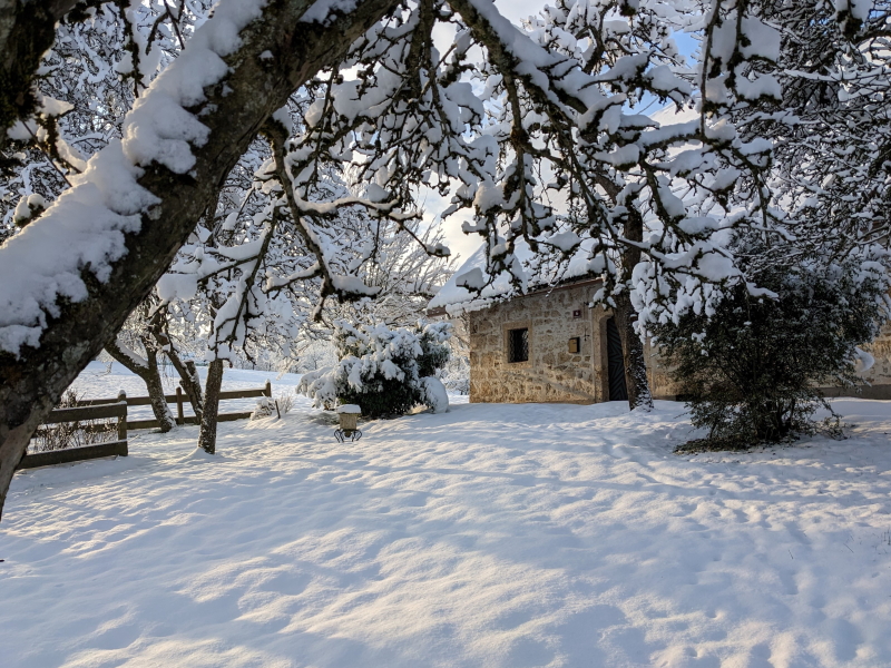 Winterliche Klause