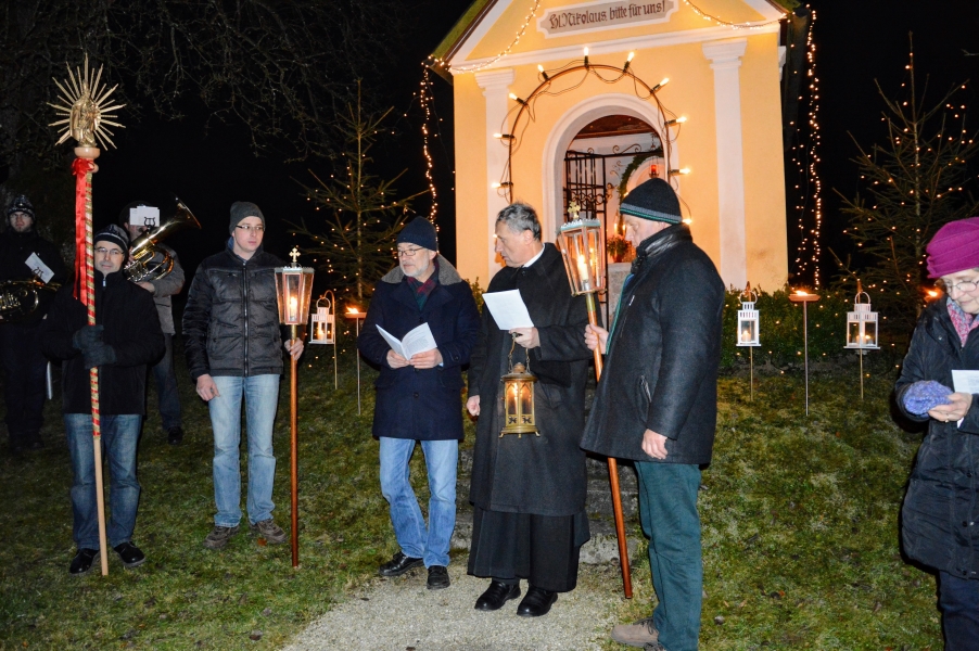 Aufmerksamkeit beim Text über die alte St.Nikolai-Kirche