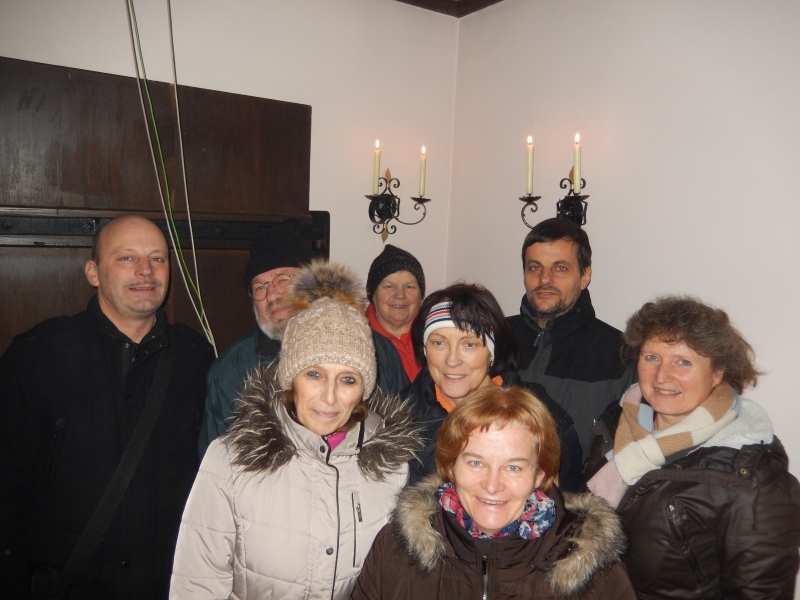 Freude macht das Herz warm, auch bei Minusgraden vor der Tür.