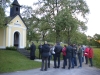 Auch ohne Vorankündigung in der Kirche wurde die Maiandacht gehalten